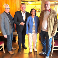 Holger Grießhammer mit Stefan Pöhlmann, Kitty Weiß und Heinz Kaiser