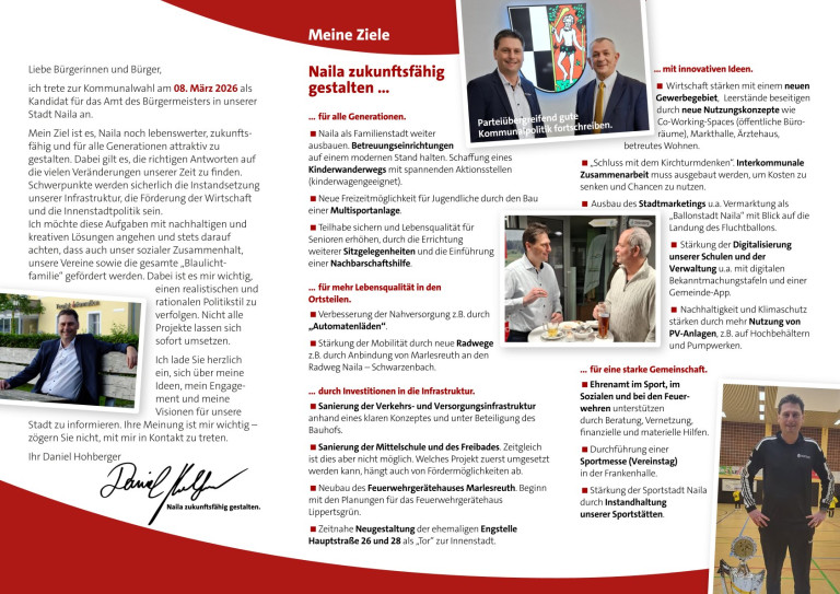 Bürgermeister Flyer innen